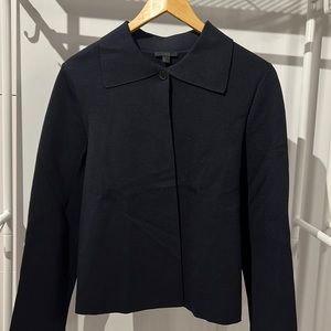 COS navy one-button women’s jacket